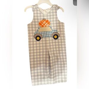 🎃 Natalie Grant Baby Pumpkin Smocked Longall 👶